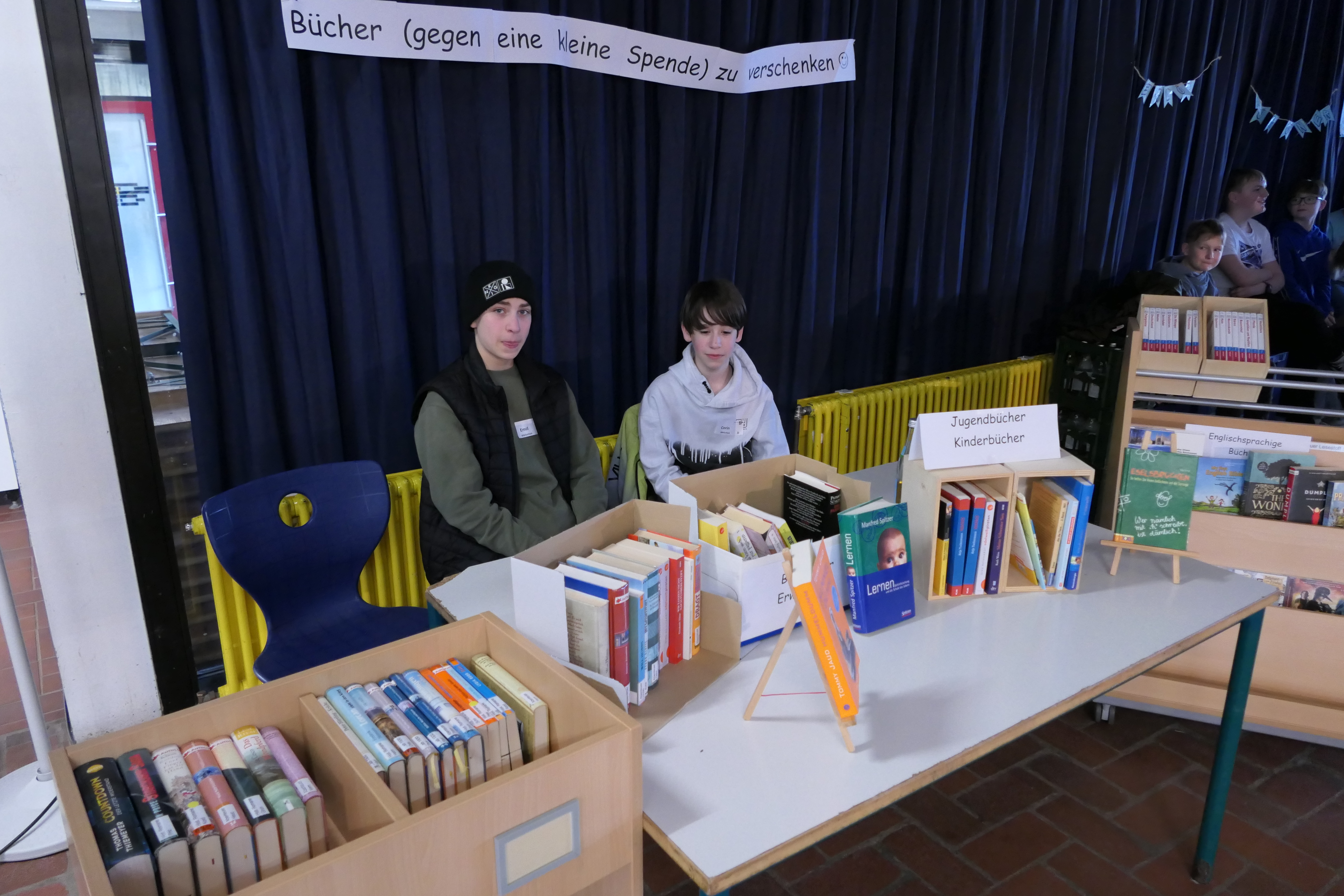 Der Bücher-Stand der Schulbibliothek